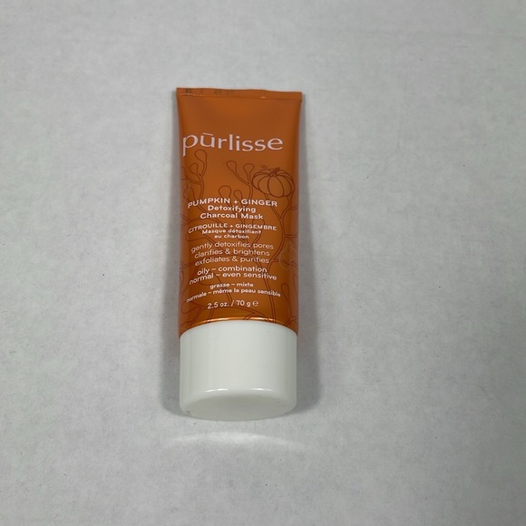 PUMPKIN + GINGER DETOXIFYING CHARCOAL MASK ~ (NEW} - Picture 1 of 3